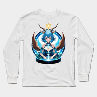 Libra kemonomimi girl Long Sleeve T-Shirt